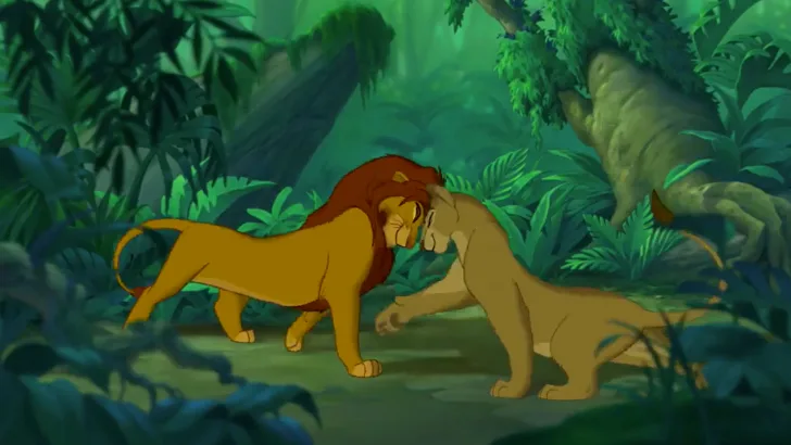 Simba and Nala