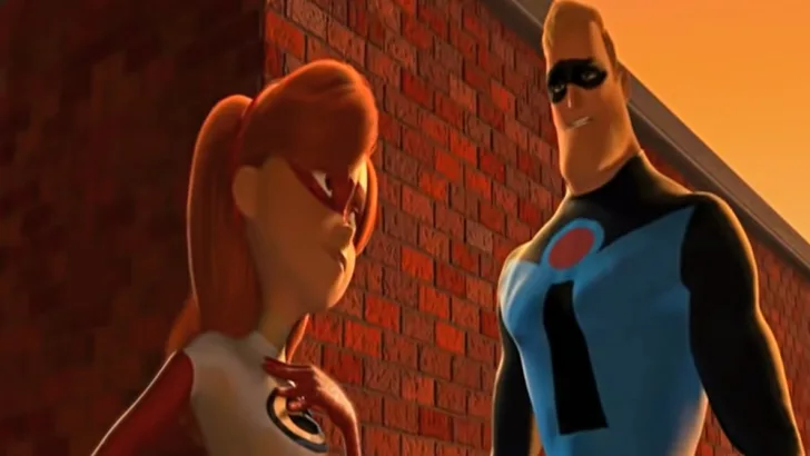 Mr. Incredible and Elastigirl