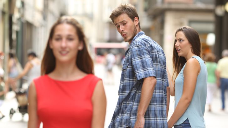 Partner was cheating