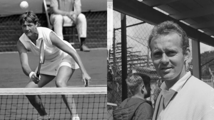 Margaret Smith-Court and Ken Fletcher