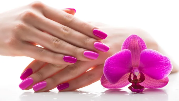 Pink nail