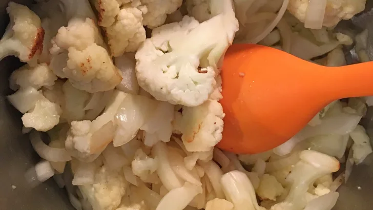 Cauliflower in Pot