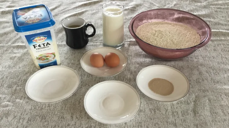 Ingredients for rolls
