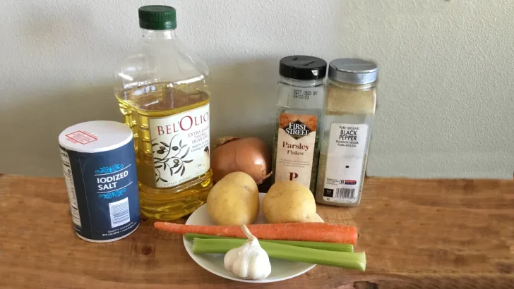Ingredients for Potato Soup